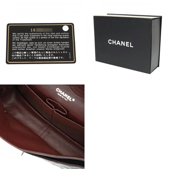 CHANEL Matrasse W flap ChainShoulder 11.8" Black/Noir - Picture 8 of 12